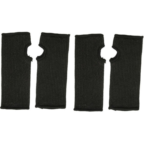 Manchons Anti-Coupures Niveau 5, 4 Pièces avec Design à Fente Pouce, Protection Renforcée Antrayures pour Avant-Bras (1/5)