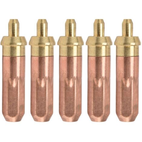 5 pièces buses de coupage acétylène pour chalumeau soudage accessoire kit outil G01‑300 4 (1/5)