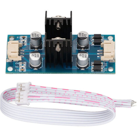 Module d'alimentation régulateur de tension 12V double sortie linéaire pour circuits électroniques (1/5)