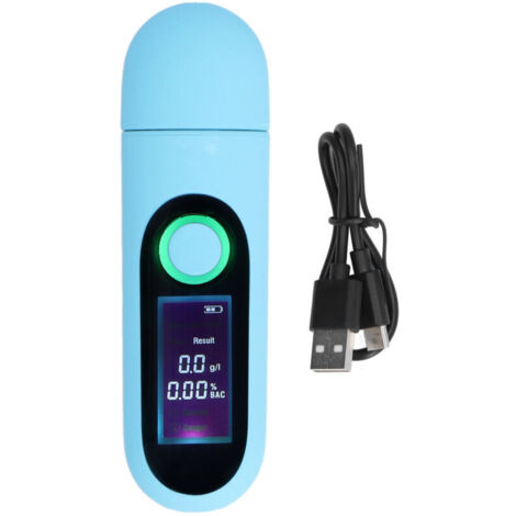 Alcootest Professionnel Numérique Portable Sans Contact - Détecteur d'Alcoolémie Haute Sensibilité pour Sécurité Routière (1/5)