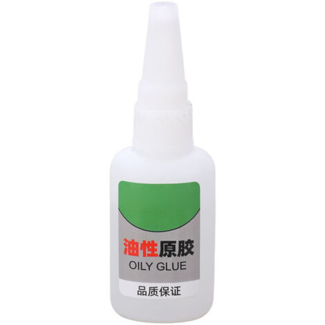 Colle extra forte à base d'huile 50g pour céramique, plastique, métal, verre, caoutchouc - Adhésif puissant multi-surfaces (1/5)