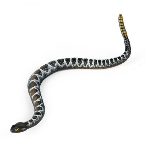 Figurine Serpent Réaliste en Caoutchouc - Jouet Statique pour Décor de Jardin et Farces - Enfants et Collectionneurs (1/5)