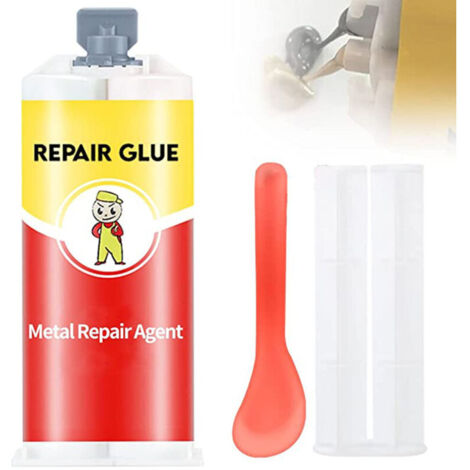 Colle de Réparation Polyvalente pour Métaux - Adhésif Haute Température et Pâte de Soudage Industriel (1/5)