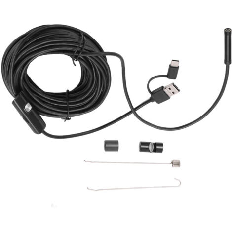 Endoscope Industriel AN100-7 avec Caméra Serpent 7.0mm HD, Câble Flexible 2m Étanche et Durable (1/5)