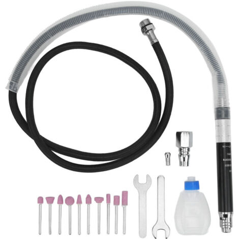 Kit de meuleuse pneumatique pour crayon, outil portable de polissage et gravure (1/5)