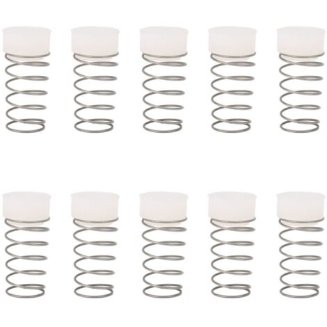 10 pièces clapet anti-retour à ressort, valve unidirectionnelle pour machines sans huile, noyau de valve de retour d'huile 354 (1/5)