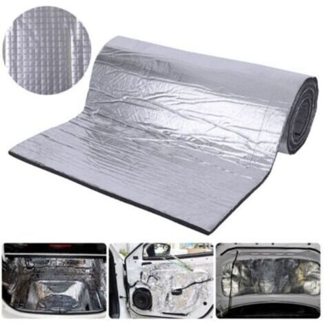 Tapis d’Isolation Acoustique pour Voitures 50x100cm, 10MM Mousse insonorisante insonorisation phonique, étanche Isolation Acoustique de Bruit et insonorisation (1/5)