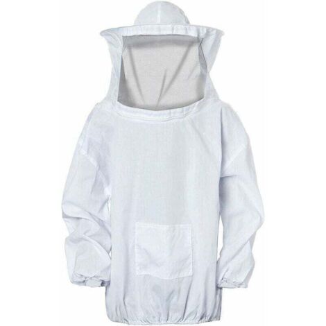 Veste d'apiculteur, Bee Guard professionnel, Chapeau d'apiculteur avec voile amovible, Costume d'abeille zippé pour apiculteurs (1/5)