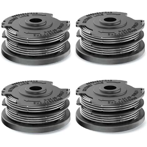 4 pièces de bobines de fil pour bobines de coupe-herbe Bosch, bobine de remplacement de fil en nylon pour coupe-bordures Bosch F016800351 ART 24, 27, 30 et ART 30-36 LI (6,1 m x Ø1,65 mm)--TRIMEC (1/5)