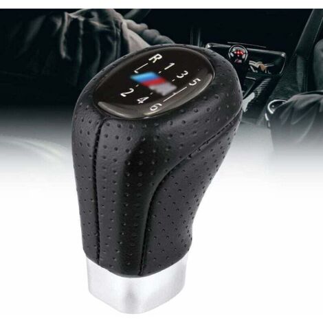 Pommeau de Levier de Vitesse 6 Vitesses pour BMW E34-E93, Ergonomique, Confortable et Compatible Série 3, 5, X1, X3, X5 (1/4)