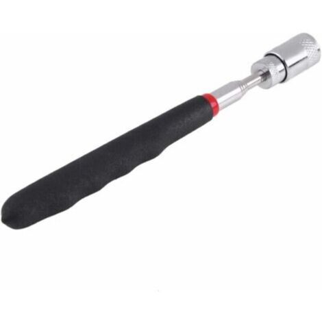 Téléscopique Outil de Ramassage à Aimant Magnétique Télescopique avec Lumière LED pour Ramasser les Ecrous et les Boulons,Ramassage Aimanté Télescopable Ramasse Magnétique
