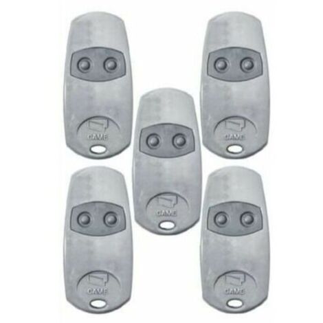 Pack de 5 Telecommandes d'origine Came TOP432EE - Frequence de code fixe 433,92 MHz (1/4)