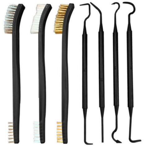 Brosses Métalliques, 3 Pcs Brosses Métalliques, Brosse Acier Inoxydable, Brosse de Nettoyage de Fil pour Évier, Soudure, Nettoyer Four, Rouille (1/5)