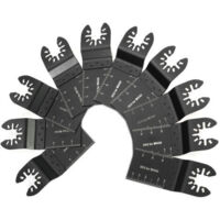 Lame d'accessoires pour outils électriques 10 pièces, ensemble de lames de scie au trésor universelles 10 pièces Ikodm