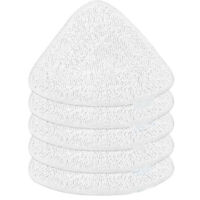 5 PCS Recharge Balai Vapeur, Housse de Lingette Compatible avec le nettoyeur vapeur Steam et le nettoyeur vapeur Steam Plus