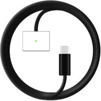 Câble de charge USB-C vers Magnetica 3 140W pour MacBook Pro 14"/16" M4 & MacBook Air 13"/15" M4 (2024–2025) Câble de charge magnétique pour MacBook, charge rapide jusqu'à 140W, 2 mètres