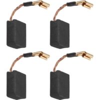 2 Pairs Carbon Brushes for Angle Grinder Electric Tool Replacement Part for Motor Grinder Metal Carbon Brushes Compatible with Dewalt DWE402 DWE402G