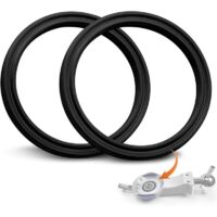 O-Ring Gasket for Philips Perfect Draft HD3610 HD3620 HD3720 Food Seal Set of 2 Replacement of the Seal Between Beer Keg and Dosing Unit Easy to Install, Durable and