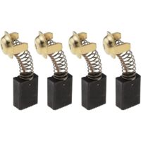 2 Pairs Motor Carbon Brushes 17 x 13 x 7 mm Auto Shut-Off Carbon Brushes Compatible with Scheppach HS 110 Table Saw