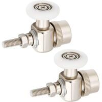 2 x 25mm Shower Door Roller for Bathroom Doors