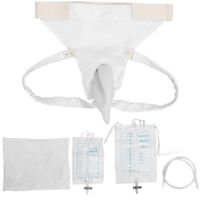 Sac collecteur d'urine féminin en silicone respirant, anti-fuite, sonde urinaire souple