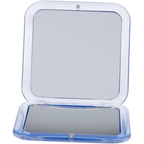Miroir De Maquillage Pliant Portable Miroir Compact pour à Main pour Retouches Rapides Voyage Design Élégant Et Minimaliste (1/5)