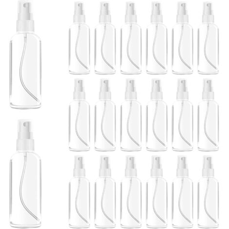 Lot de 20 fons pulvérisateurs de parfum, 30 ml, vides, transparents, en plastique portable, pour parfums, cosmétiques (1/5)