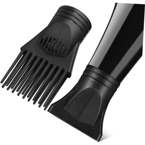 2pièces Embout Peigne Pour Sèche-cheveux Concentrateur Accessoire Détachée Brosse Démêlante Lot De Adapté Divers Types (1/5)