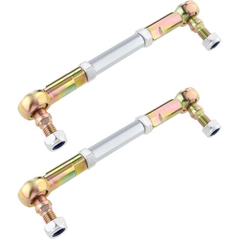Lot de 2 Rotules de Direction M8 95 Mm pour Guidon de Véhicule à Quatre Roues Motrices Miniquad Pocketquad ATV (1/5)