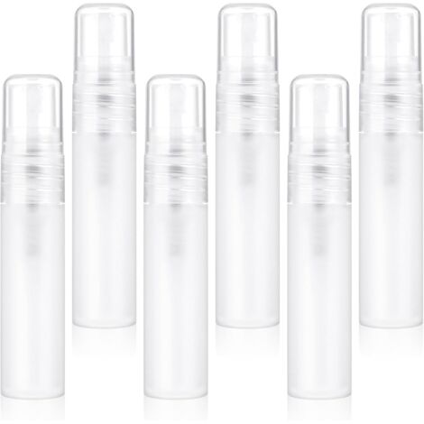 Lot de 6 mini flacons pulvérisateurs de parfum 5 ml - Vaporisateurs de parfum vides - Pour les voyages en plein air et le bureau (1/5)