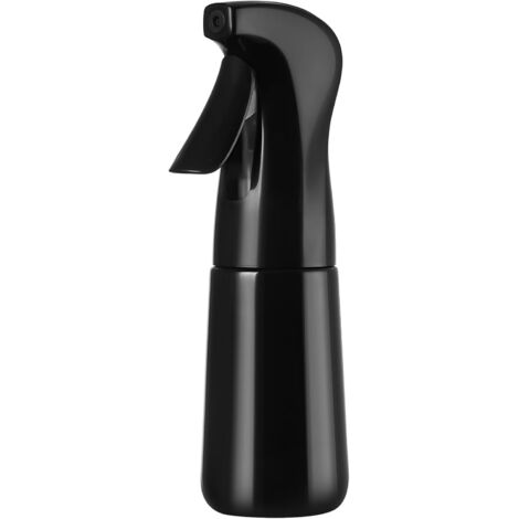 Vaporisateur Cheveux, Pulvérisateur d’Eau 200 ml, Spray Réutilisable pour Cheveux, Visage, Plantes et Soins Personnels (Noir) (1/5)