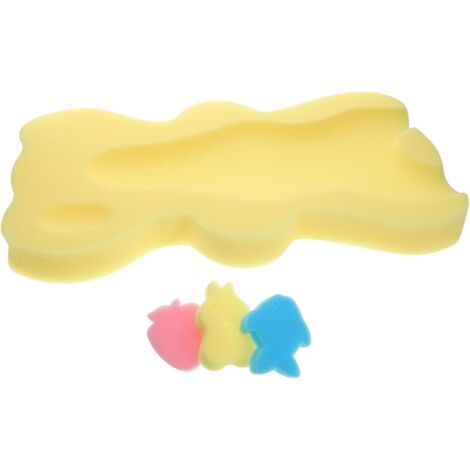 Coussin Éponge de Bain Né Tapis Éponge de Bain pour Garçon Fille Antidérapant pour Tout (1/5)