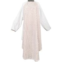 1Pc Coupe de Cape De Coiffeur Coupe de Salon De Coiffure Cape Tablier En Tissu Couverture Robe avec Manches pour Styling