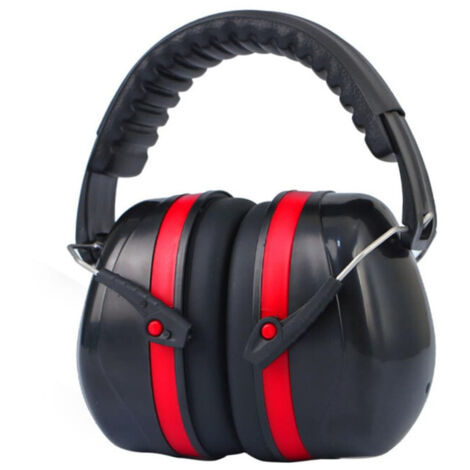 Casque antibruit avec fixation en éponge PVC, réduction du bruit et isolation phonique, adapté aux chantiers, ateliers, OUYLAF (1/5)