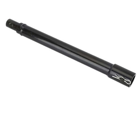 Ouylaf – Rallonge pour tarière à essence 30 cm – Acier laqué noir – Raccord enfichable avec boulon de sécurité – Pour forage en terrain dur