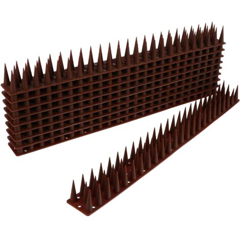 Pic Anti Pigeon, 5.4 Mètres Anti Pigeons Pour Balcon, Anti Oiseaux Plastique Pour Pigeons Chats Moineaux, Pic Anti Chat Pour Fenêtre, Respectueux Des Animaux Pique Anti Pigeon (12 Pièces Mar (1/5)