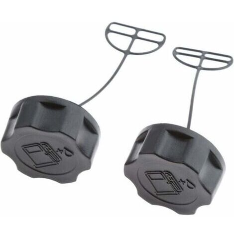 Bouchons de Réservoir de Carburant Bouchon d'Essence Carburant pour Tondeuse à Gazon,Débroussailleuse ,2pcs.. (1/5)
