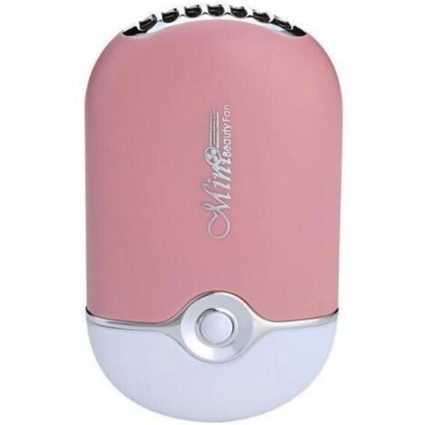 Mini ventilateur USB pour extension de cils (rose) (1/5)