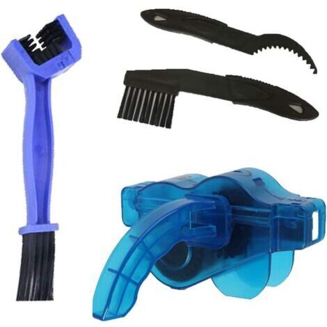 Nettoyeur de chaîne de vélo, outils pour nettoyer les chaînes de vélo, VTT, vélo de course, nettoyage de chaîne, brosse de lavage- (1/5)