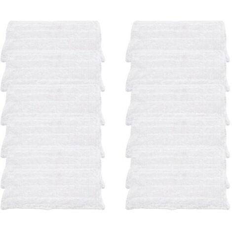 12 PièCes de Rechange pour Vileda Steam XXL Power Pad Nettoyeur Vapeur Remplacement Microfibre Nettoyage Vadrouille, Lavable (1/5)