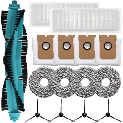 Lot de 15 pièces de rechange pour aspirateur robot Cecotec Conga 13090 Revol Home, brosse principale, brosse latérale, filtre, chi (1/5)