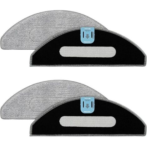Lingettes pratiques pour robot balayeur, pièce de rechange pour robot de balayage, serpillères en microfibre (1/5)