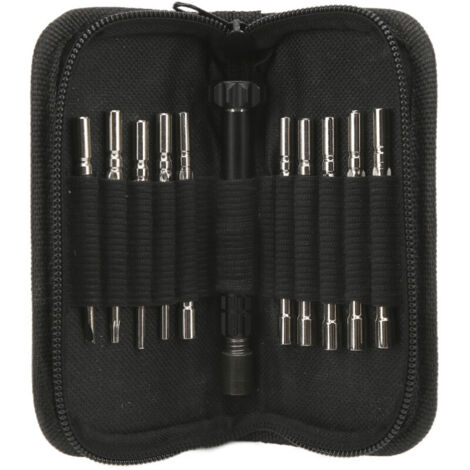 Tournevis de réglage de carburateur avec poignée adaptateur, kit d'outils de maintenance et de réparation en métal (1/5)