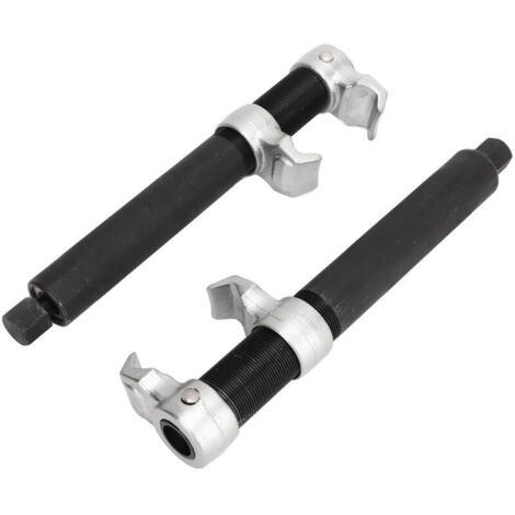 Lot de 2 compresseurs à ressort hélicoïdal robustes et résistants de 23 mm à 280 mm, compresseur de ressort de jambe de force universel pour voitures (1/5)