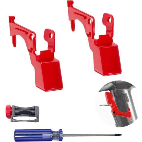 Interrupteur de remplacement pour aspirateur Dyson V11 V10, bouton de déverrouillage amélioré pour Dyson V15 V11 V10 (2 interrupteurs + 1 bouton + 1 tournevis)