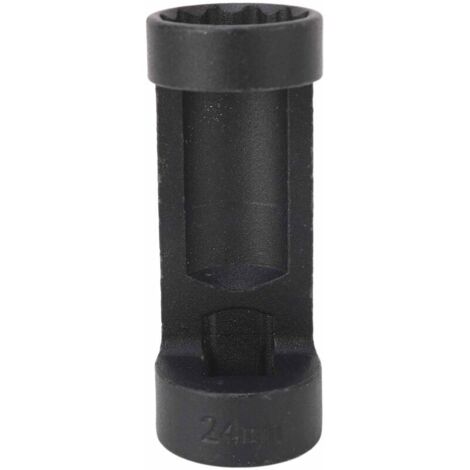 Douille pour écrou de jambe de force haute résistance efficace 12 points 81 mm Outil de démontage de jambe de force de suspension Ajustement universel pour voitures 24 mm/0,94 po (1/5)