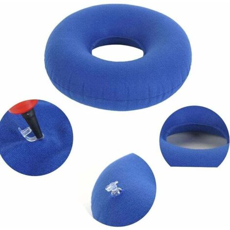 Donut Gonflable XXL 120 Cm – Bouée Rose Avec Anneau De Dentition Et Porte-gobelet – Pour Piscine, Lac Et Plage