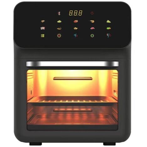 Friteuse sans huile 15 L – Cuisson intelligente 110 V – Faible en gras pour plats sains – Appareil ménager multifonctionnel (1/4)