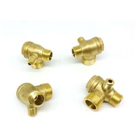 Compresseur d'air pompe à Air 1,1 kw, machine sans huile, accessoires en ligne directe, valve unidirectionnelle, clapet anti-retour 101620 mm avec chanfrein(4 PCS) (1/4)