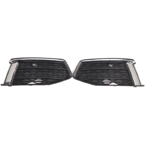Cache de feu antibrouillard avant compatible avec Audi A6 C8 2019-2023, grille inférieure 4KD807647 4KD807648 (1/4)